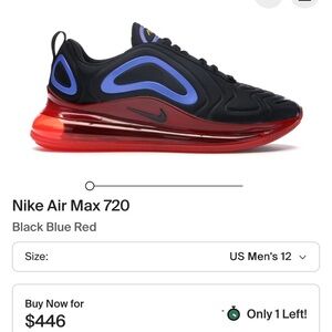 Jordan Proto Max 720 Gym Red Black Sneakers